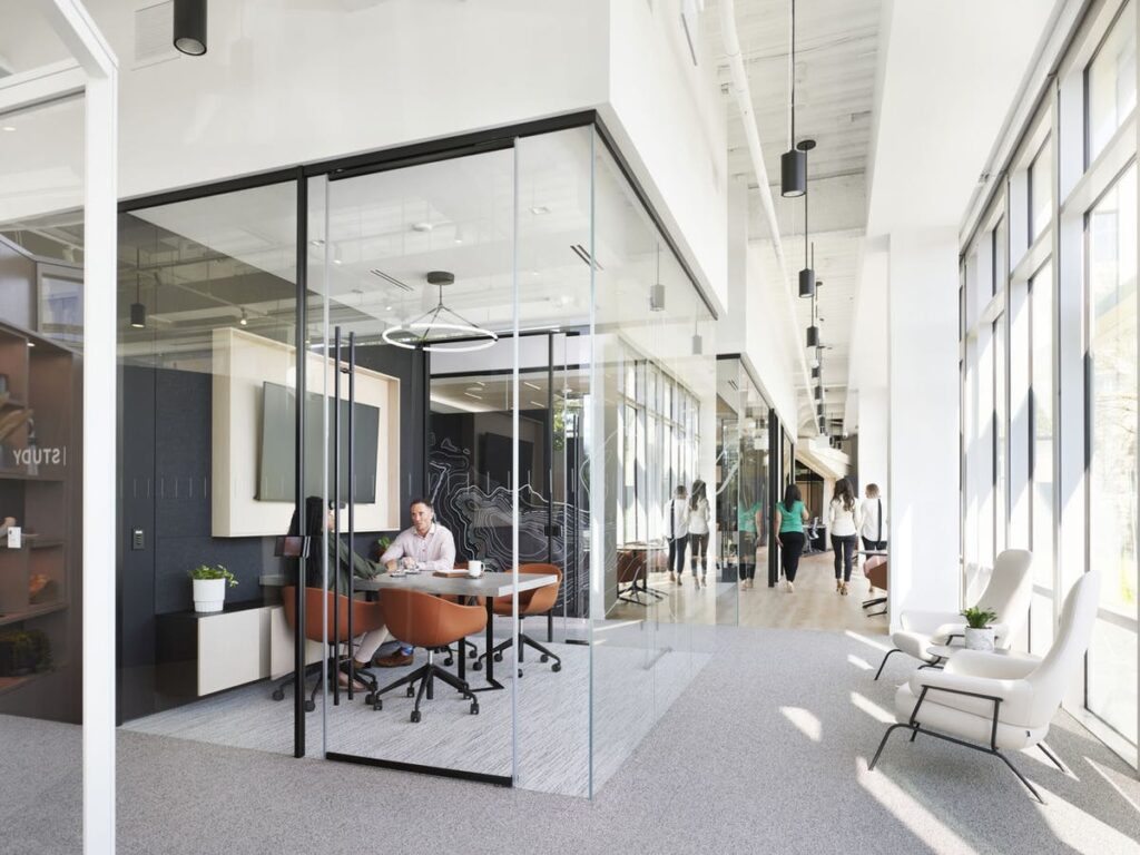 DIRTT Dallas Experience Center Conference Room